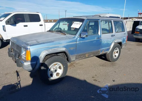 1990 Jeep Cherokee Laredo из США, поврежденный, VIN 1J4FJ58L8LL183731